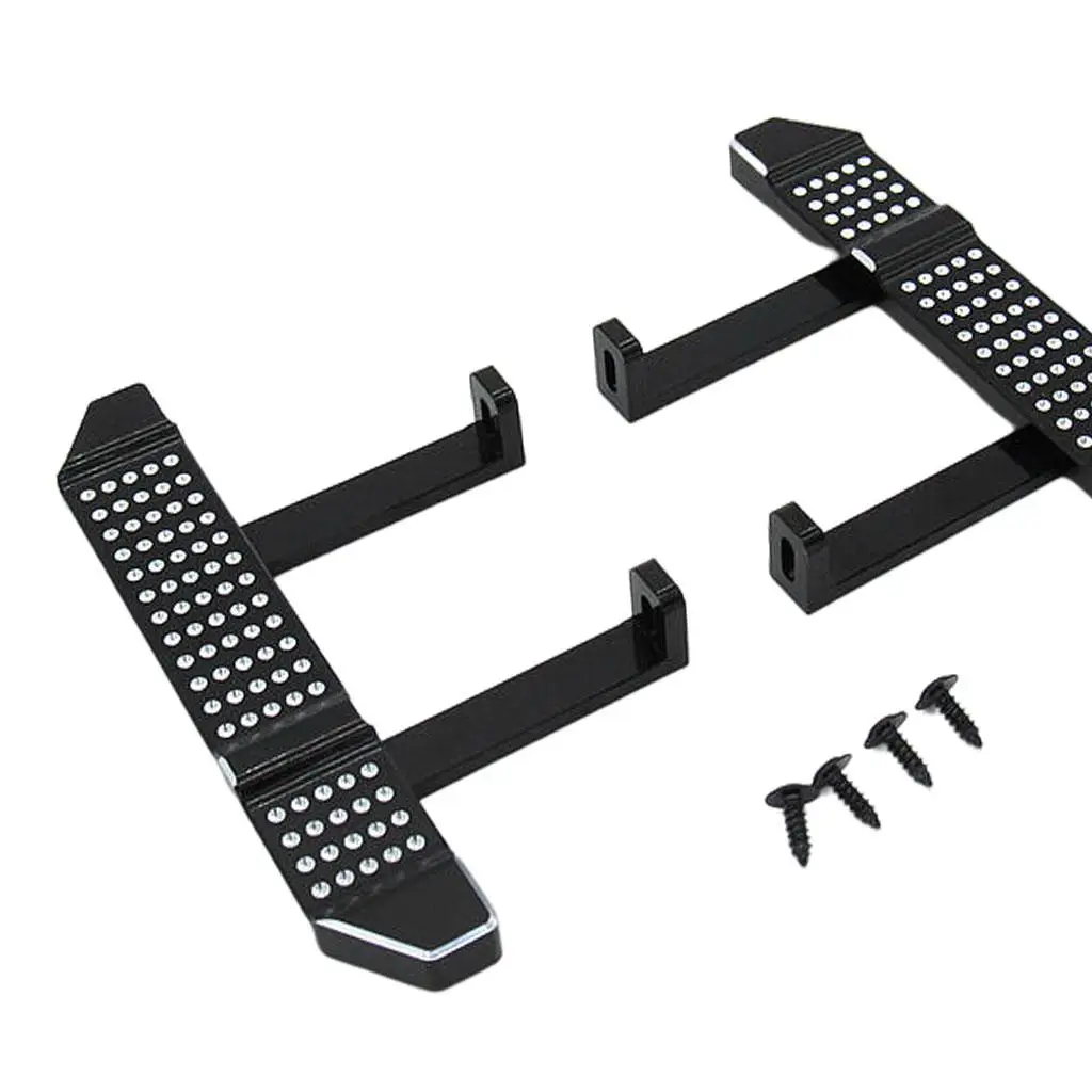 1 Pair Metal Side Pedal, Foot Plates Spare Pedal Axial Footplate Modified Part