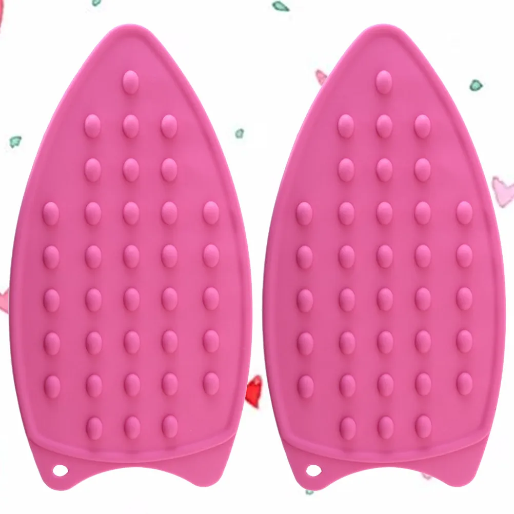 

2 шт. утолщенные термостойкие подставки из пищевого силикона для защиты от горячего, с отверстием для подвешивания, компактное хранение, защита от нагрева