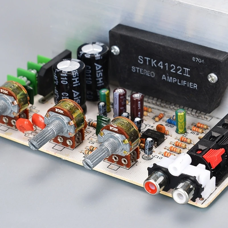 STK4102/4122/4112/4132/4182 50W+50W DX-0408 2.0Channel STK Thick Film Series Stereo Amplifier Board 10HZ-20KHZ