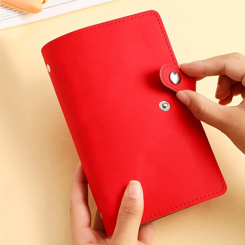 Save Money 100 Envelopes Money Saving Challenge Large Capacity PU Money Collection Book Waterproof Reusable