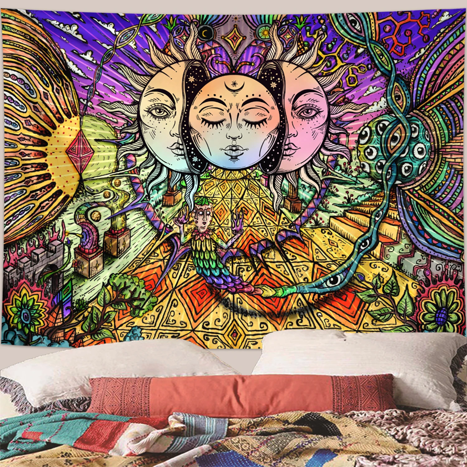 Thumbnail 4 - #14 Best Boho Wall Tapestry to Buy In 2026