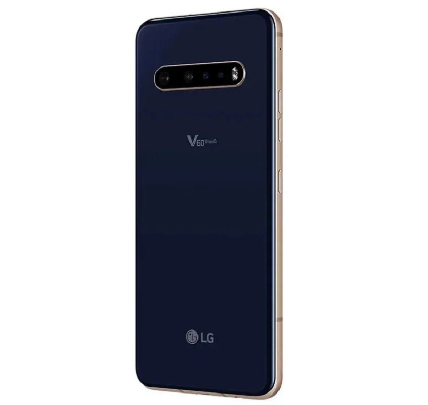 LG V60 ThinQ شاشة مزدوجة V600VM/TM/اليابان الأصلي فتح هاتف أندرويد 6.8 بوصة سنابدراجون 865 4/5G NFC 8GB + 128GB ROM الهاتف الذكي