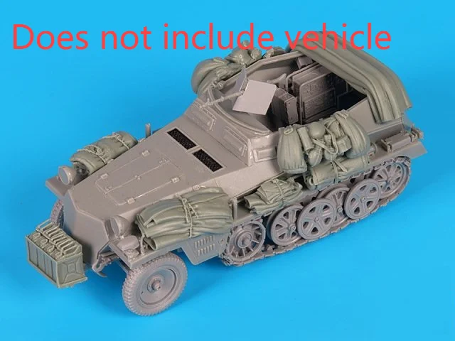 1:35 Scale Resin Die-casting 250-3 Armored Vehicle Parts Modification Does Not Include The Unpainted Model Of The Tank