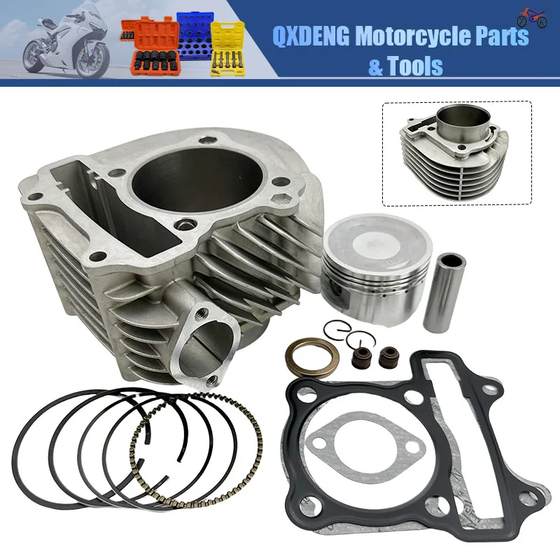 

Комплект поршневых колец цилиндра мотоцикла 62,5 мм для GY6B GY7 170CC 180CC 200CC 1P63QML ATV180 Quad Замена деталей двигателя мотоблока