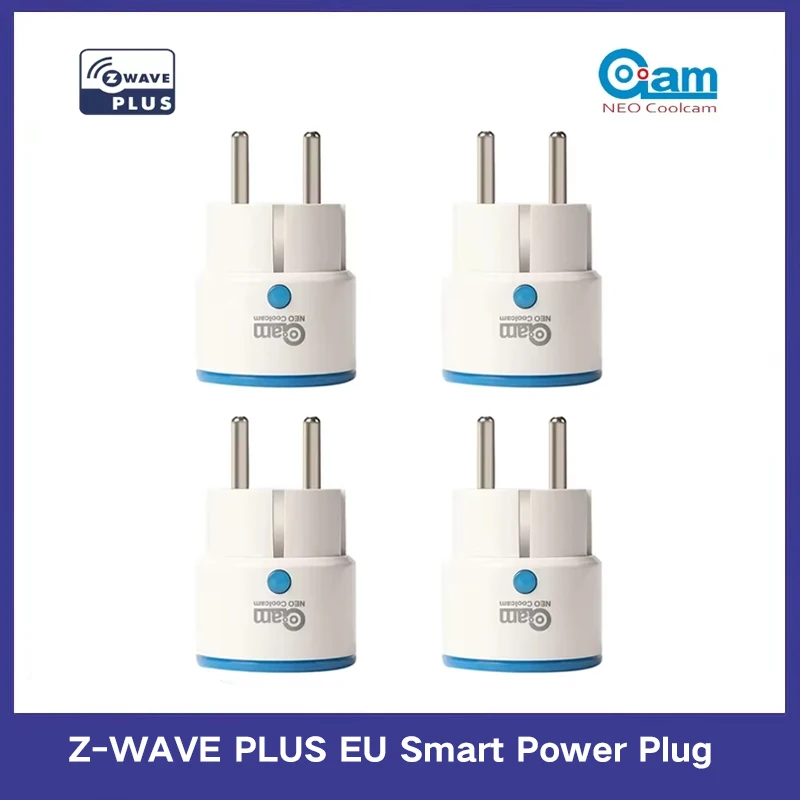 NEO Coolcam Z-WAVE PLUS EU Smart Power Plug Socket Home Automation Alarm Smart Home System Z Wave 868.4MHz Video Frequency