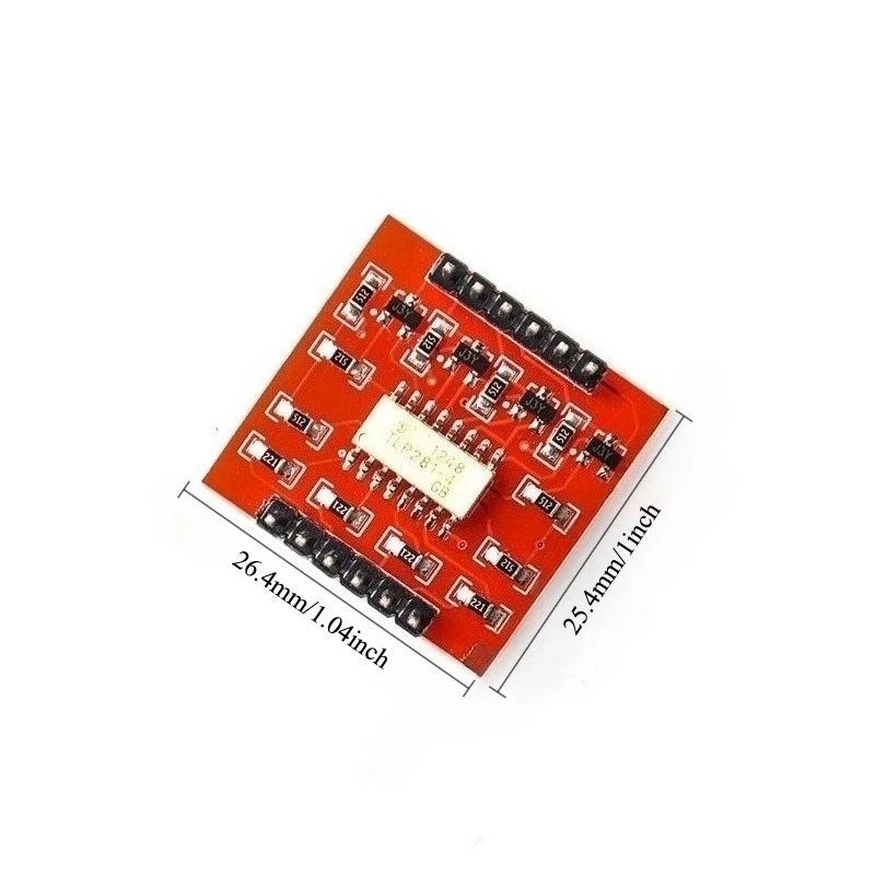10pcs TLP281 4 Channel Optocoupler Isolation Module High Low Level Expansion Board for Arduino Electronic Brick