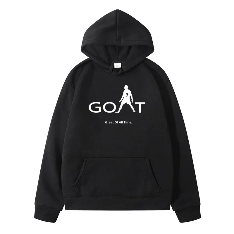 Goat Number 7 Sweatshirts for Men Clothing Y2k Autumn Pure Cotton Clothing Harajuku 2024 New in Hoodies & Sweatshirts Men's