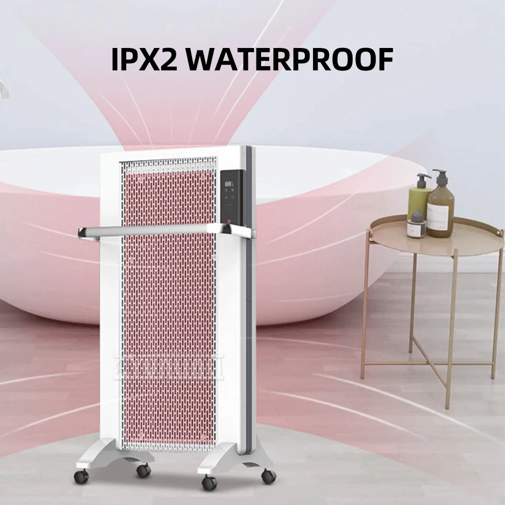 การพาความร้อนในครัวเรือนพื้นที่ขนาดใหญ่เครื่องทําความร้อนไฟฟ้า Graphene เครื่องทําความร้อนแนวตั้งประหยัดพลังงาน WARM Air Blower