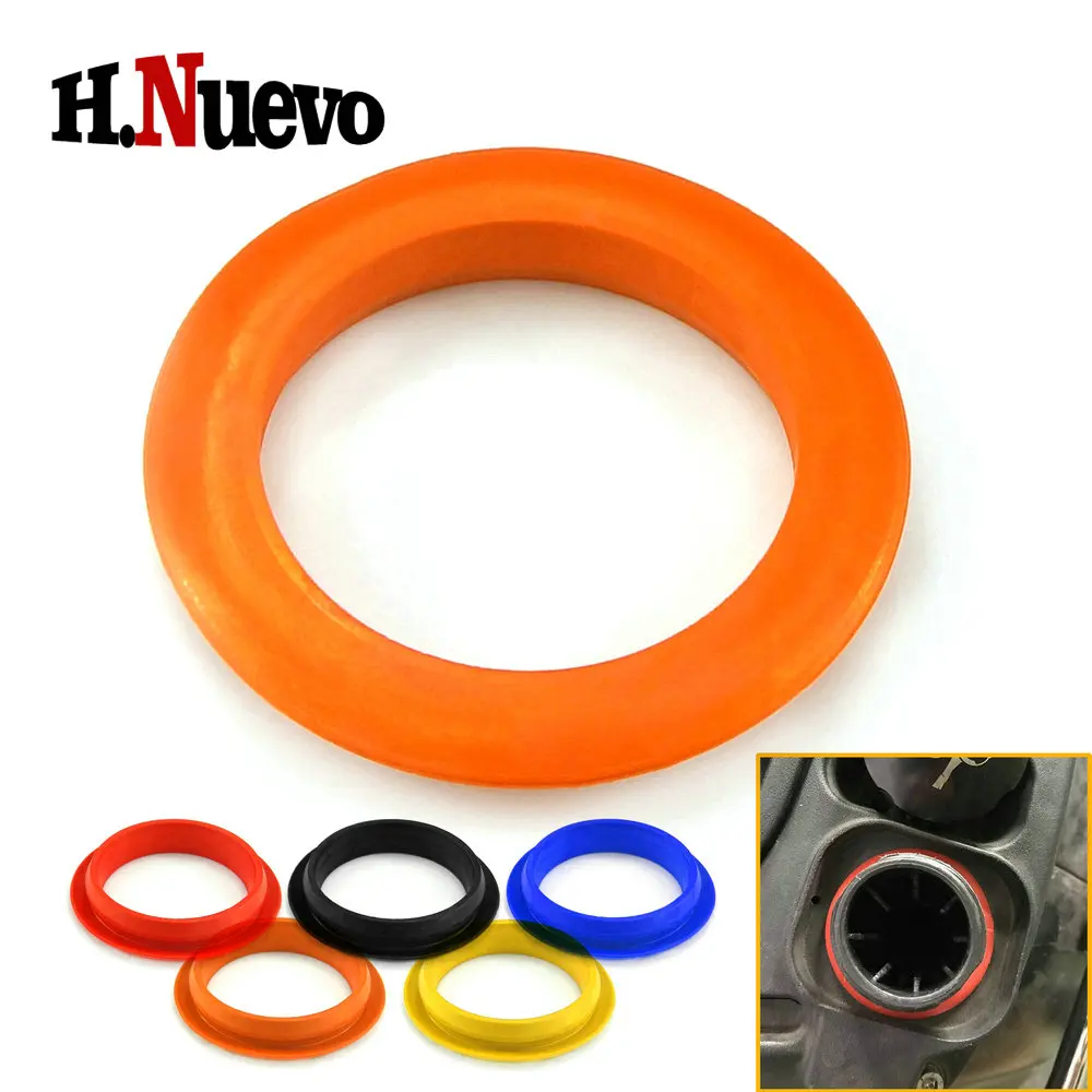 

Motorcycle Accessories Fuel Tank Seal Ring Soft Rubber Oil Tank Cap Ring Dust Cover For Vespa GTS300 Gas Tanks Sealing Caps