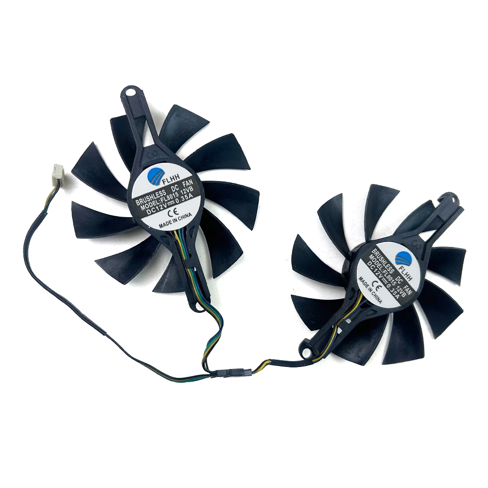 NEUER Lüfter 85mm 4pin AMD RX 6600M GPU-Lüfter für SOYO RX6600M Desktop-Komponenten PC RX590 Grafikkartenfans