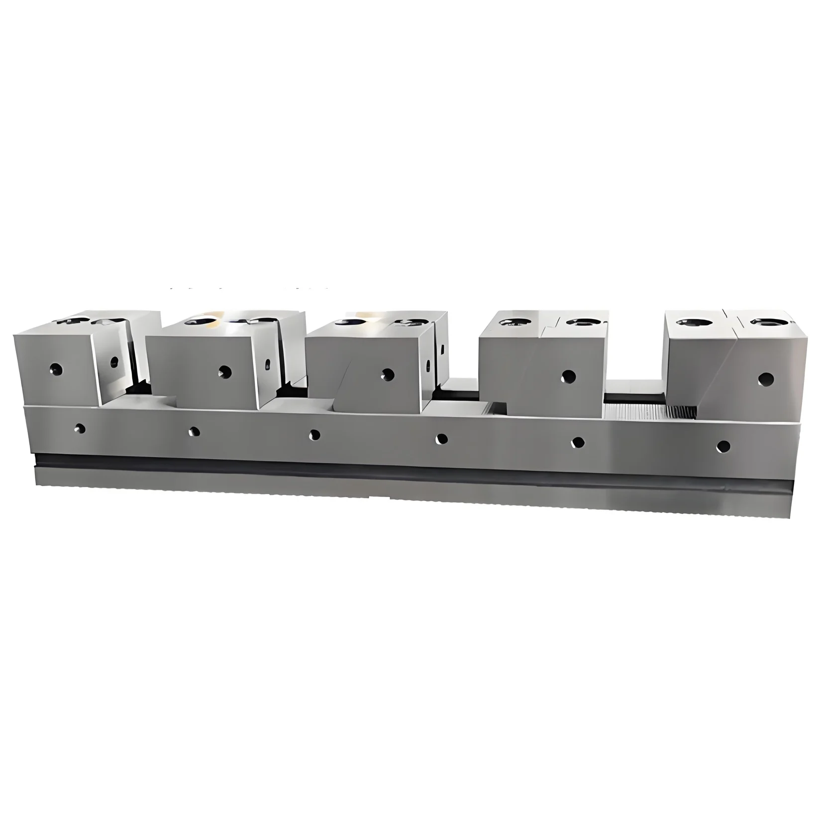 Parallel Vise, Multi-station Vise, Flat-mouth Vise, Machining Center, CNC, Free Parallel Tooling, Precision Fixture