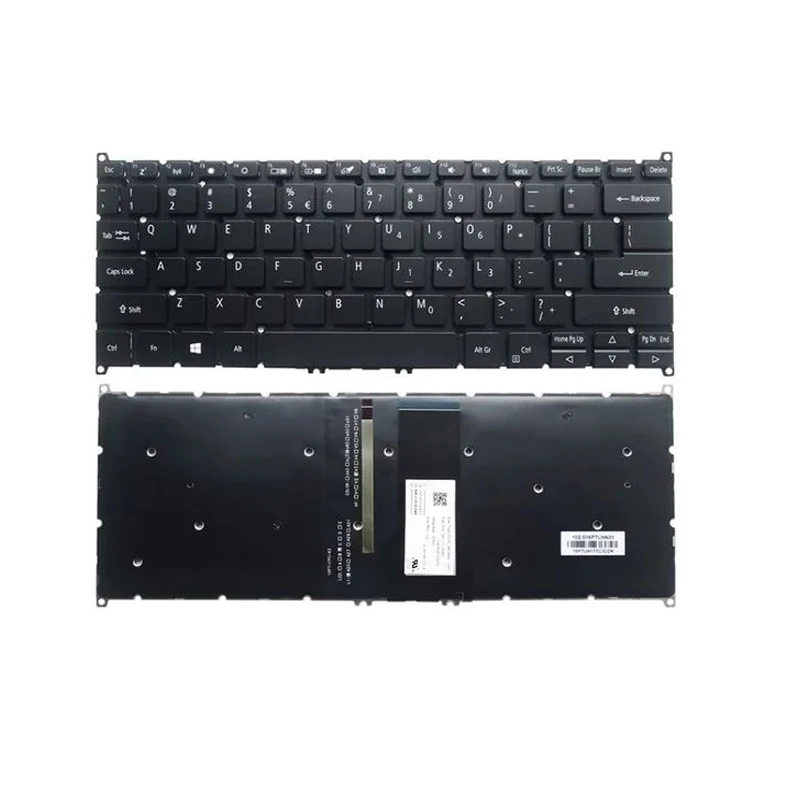 XIN-Russian-US Backlit Laptop Keyboard For ACER Spin 5 SF114-32 SP513 -51 52N SP513-53N Swift 3 SF314-54G SF314-56G SF314-41G