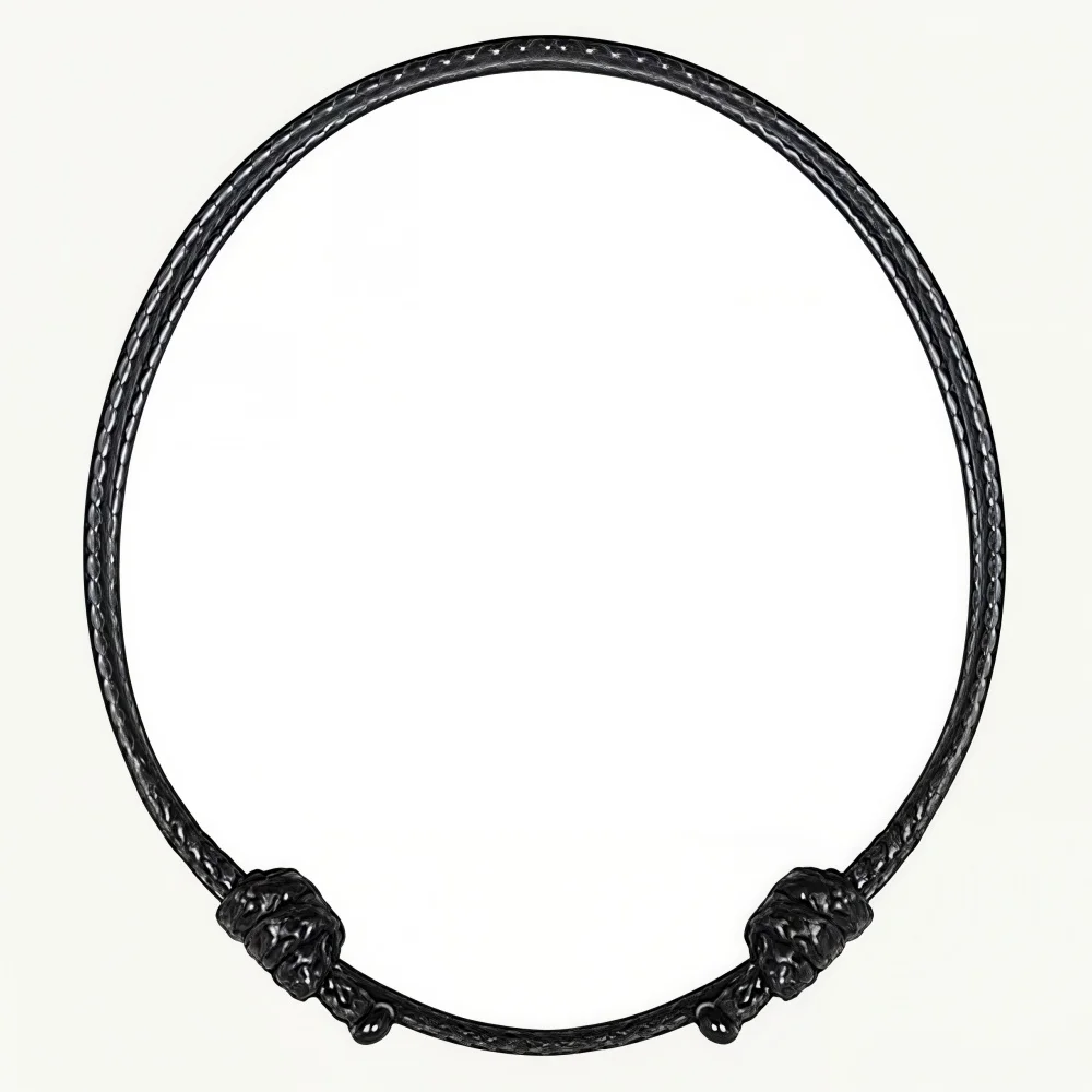 Vintage handgefertigtes geflochtenes Wachsseil-Armband, einfaches, verstellbares, farbiges Herrenarmband, modisches Schmuckzubehör – Detail 5