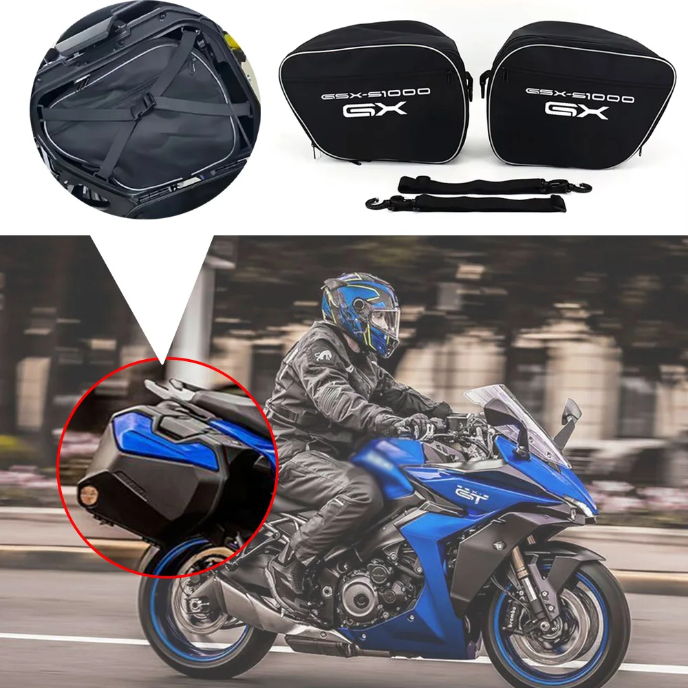 for 2024 New Motorcycle Accessories gsxs1000gx Liner Inner Luggage Bag GSX-S1000GX GSXS1000GX GSX-S S1000 GSXS S 1000 GX S1000GX