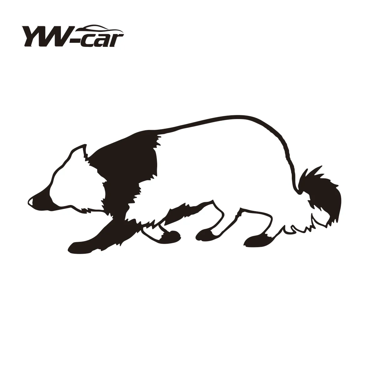 Boutique-stickers presenteert: Border Collie Breed-sticker - Een must - hebben een exterieur accessoire voor hondenliefhebbers