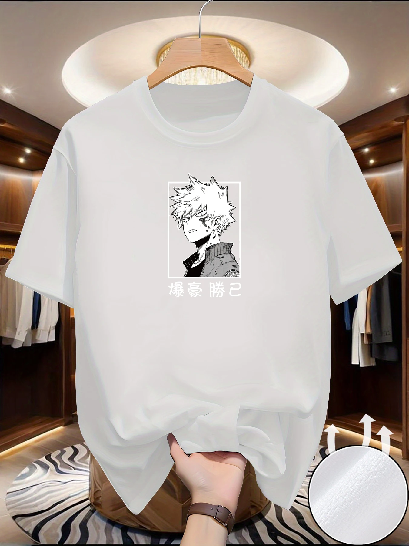 تيشيرتات رجالية مطبوعة - ياقة  - مراجعة Summer Clothing Essentials Men وسعره