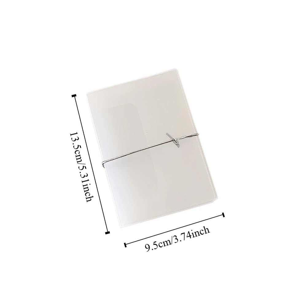 Frosted Transparent Korean Photocard Holder Idol Photo Card Picture ID Photo Photocard Frame PP Card Cover Simple