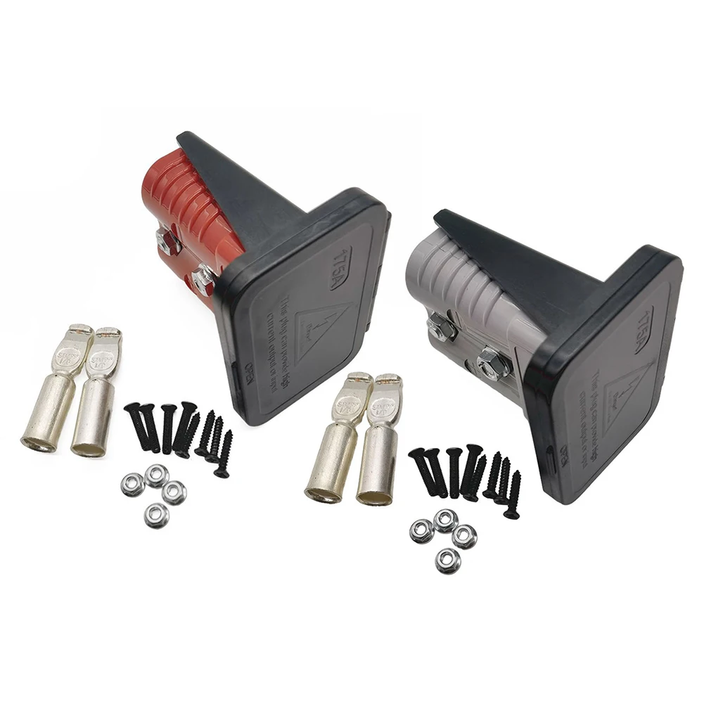 High current Connectivity Solution Flush Mount Bracket Panel Cover with Screws Kit for Anderson Plug Connector