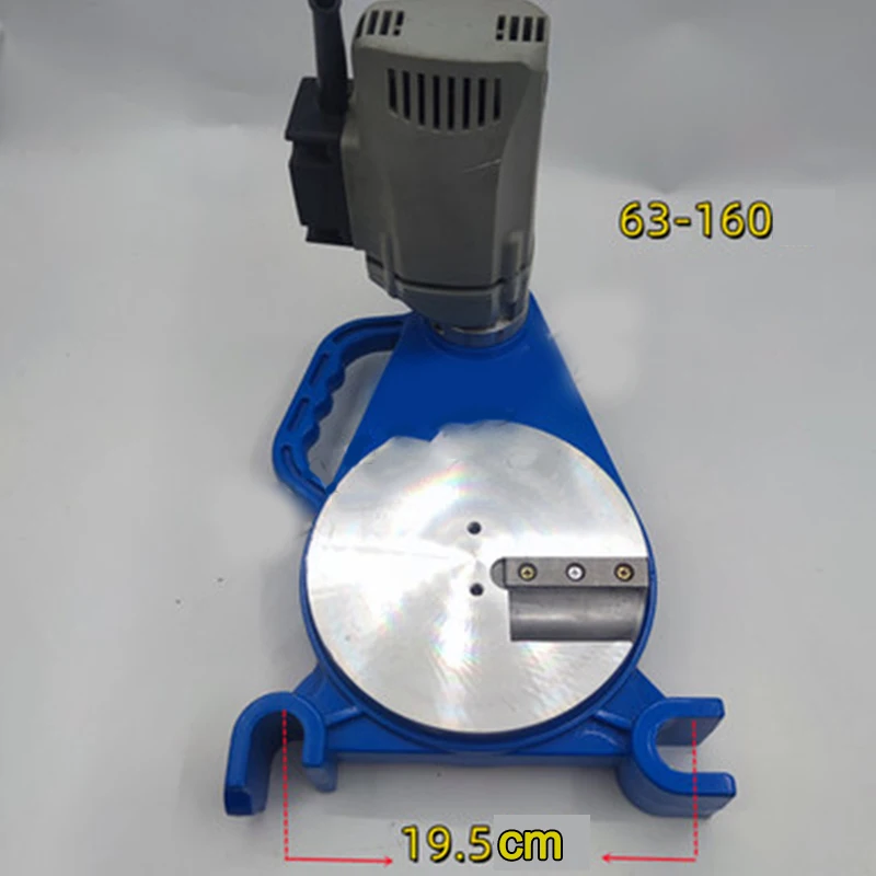 

Manual PE Pipe Butt Welder Milling Cutter 63 - 160 MM Cutting Machine Semi-Automatic Welding Machine Welder Fittings 220 V 800 W