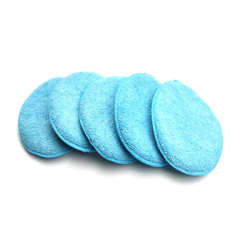 

20PCS 5inch Clean Buffer Car Applicator Cleaning Polish Pad Foam Sponge Microfiber Waxing Dust Remove Auto Care Polishing Pad