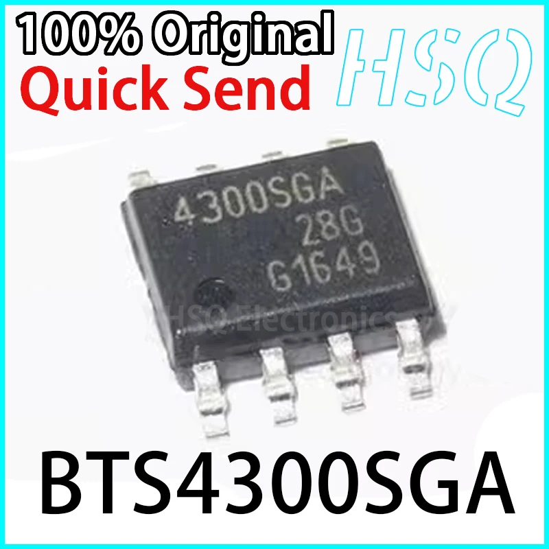 

1PCS New Original BTS4300SGA Silk Screen Printed 4300SGA Packaged SOP-8 Power Switch Driver Chip