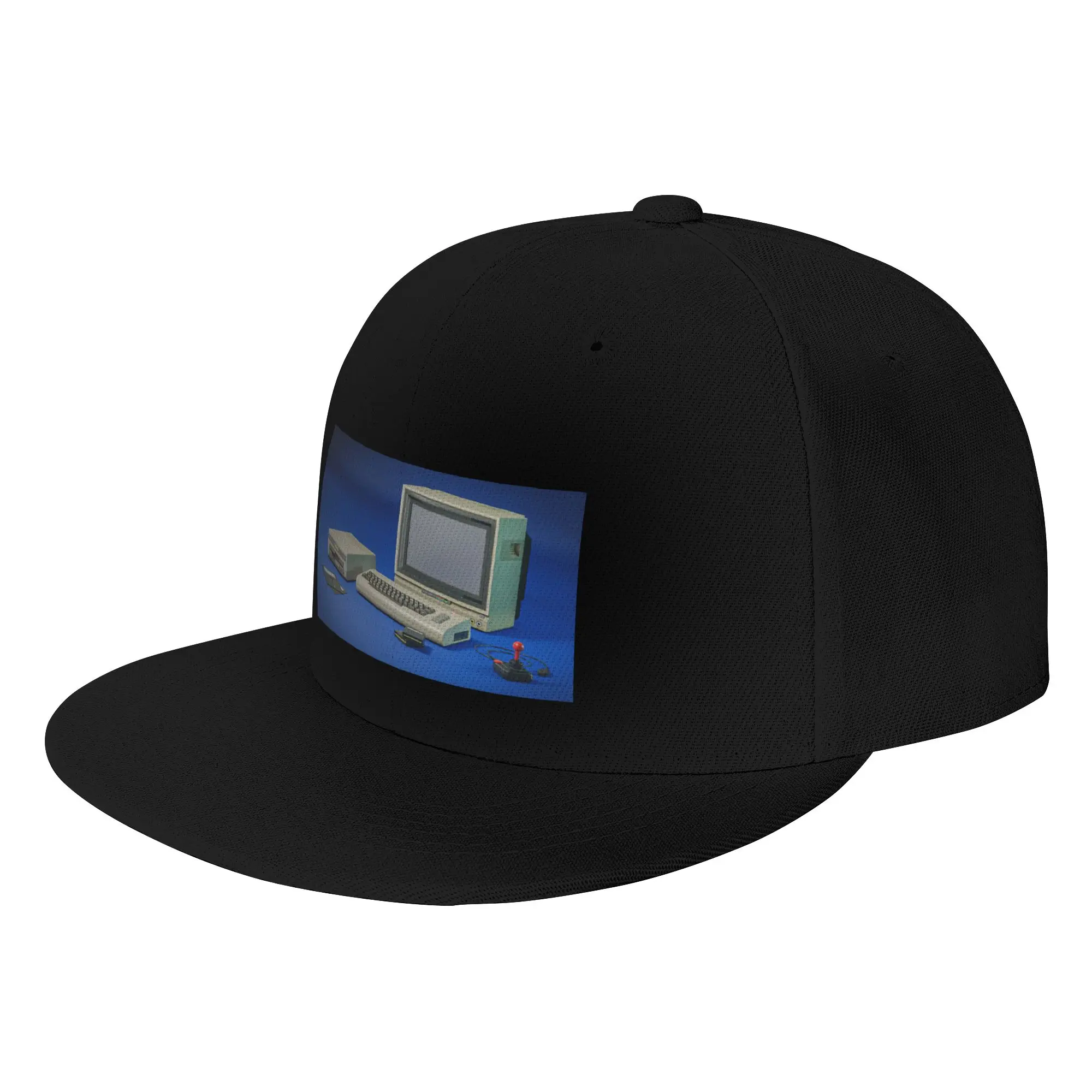 Fashion Commodore C64 retro computer Flat Brim Sun Hat  Uv Protection Summer Cap