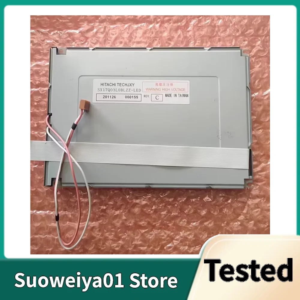 شاشة عرض LCD صناعية أصلية تم اختبارها SX17Q03L0BLZZ SX17Q03LOBLZZ مقاس 6.4 بوصة #4