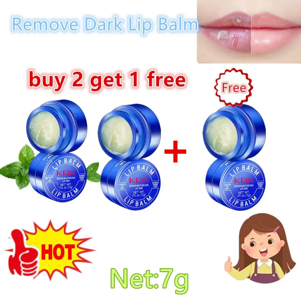 3x Lip Balm Remove Dark Lightening  Mask Gloss Oil Exfoliating Clean Moisturizing Care Products Makeup Lip Beauty Health