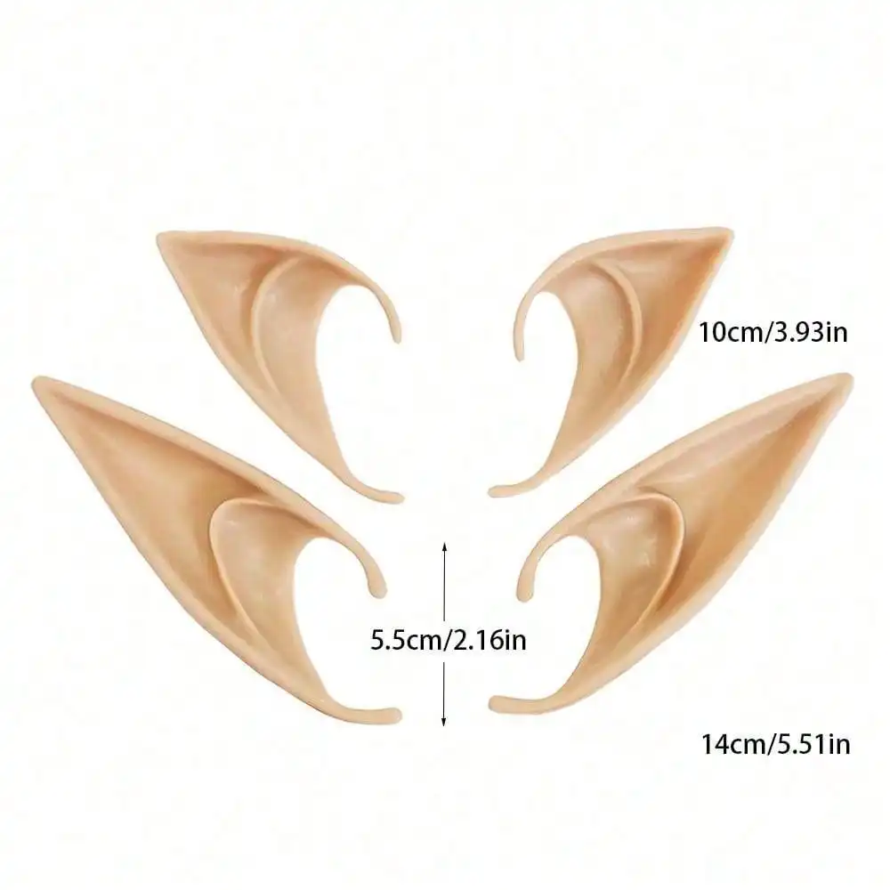 ハロウィーンのコスプレ衣装,エルフの耳の仮面舞踏会,ラテックスの妖精の天使,写真のアクセサリー,装飾用品,子供へのギフト