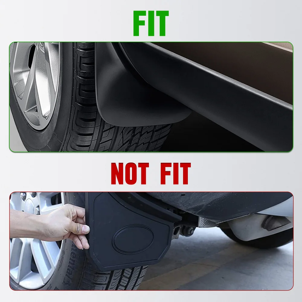 4pcs Car Front Rear Wheel Mud Flaps kit Mudguards Splash Guards Fender Cover Accessories For BMW X2 M Sport 2024