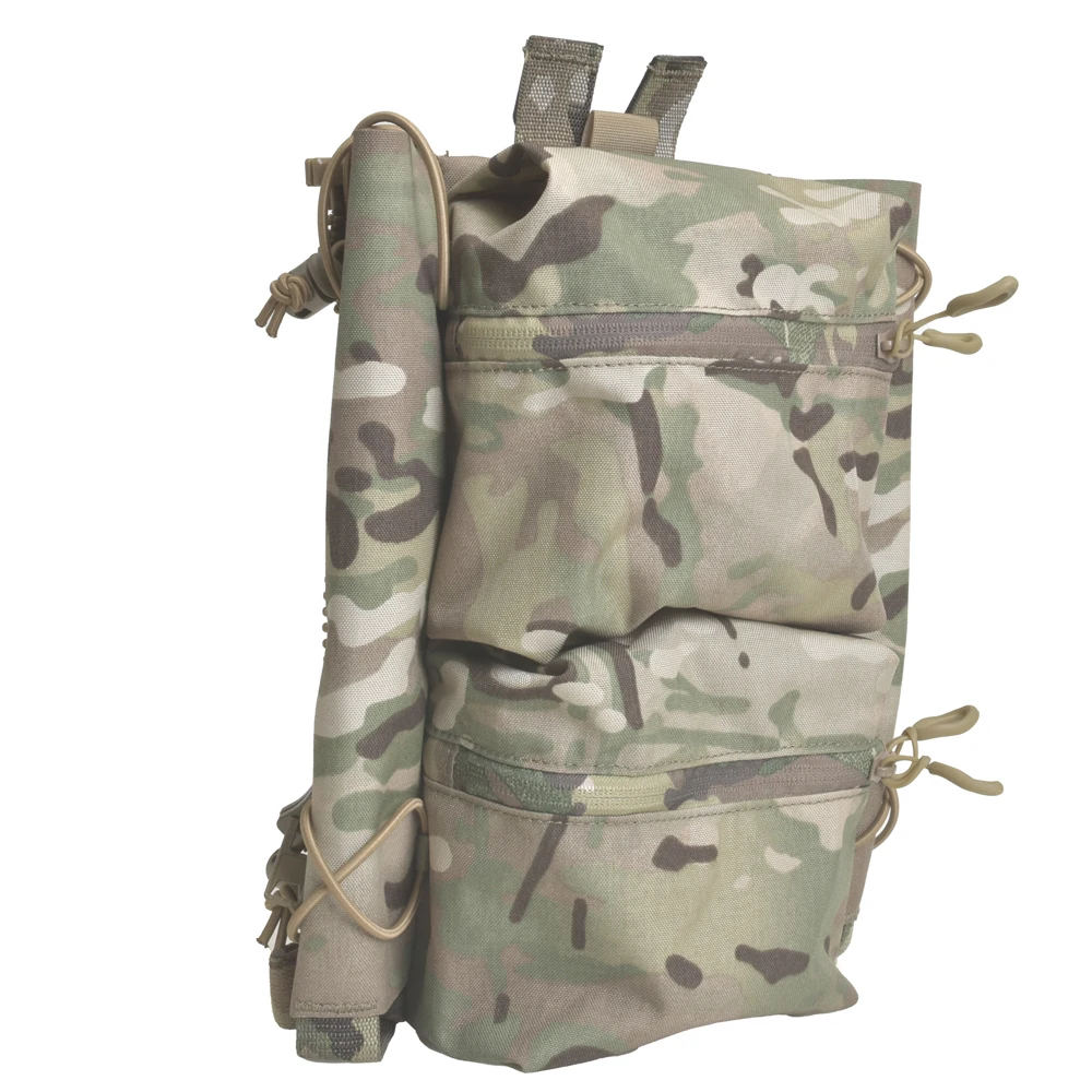 Tactical Sports - C-4 Double Backboard Bag, Back Panel Twin Back Panel Pack Multi functional Backboard Zipper Bag