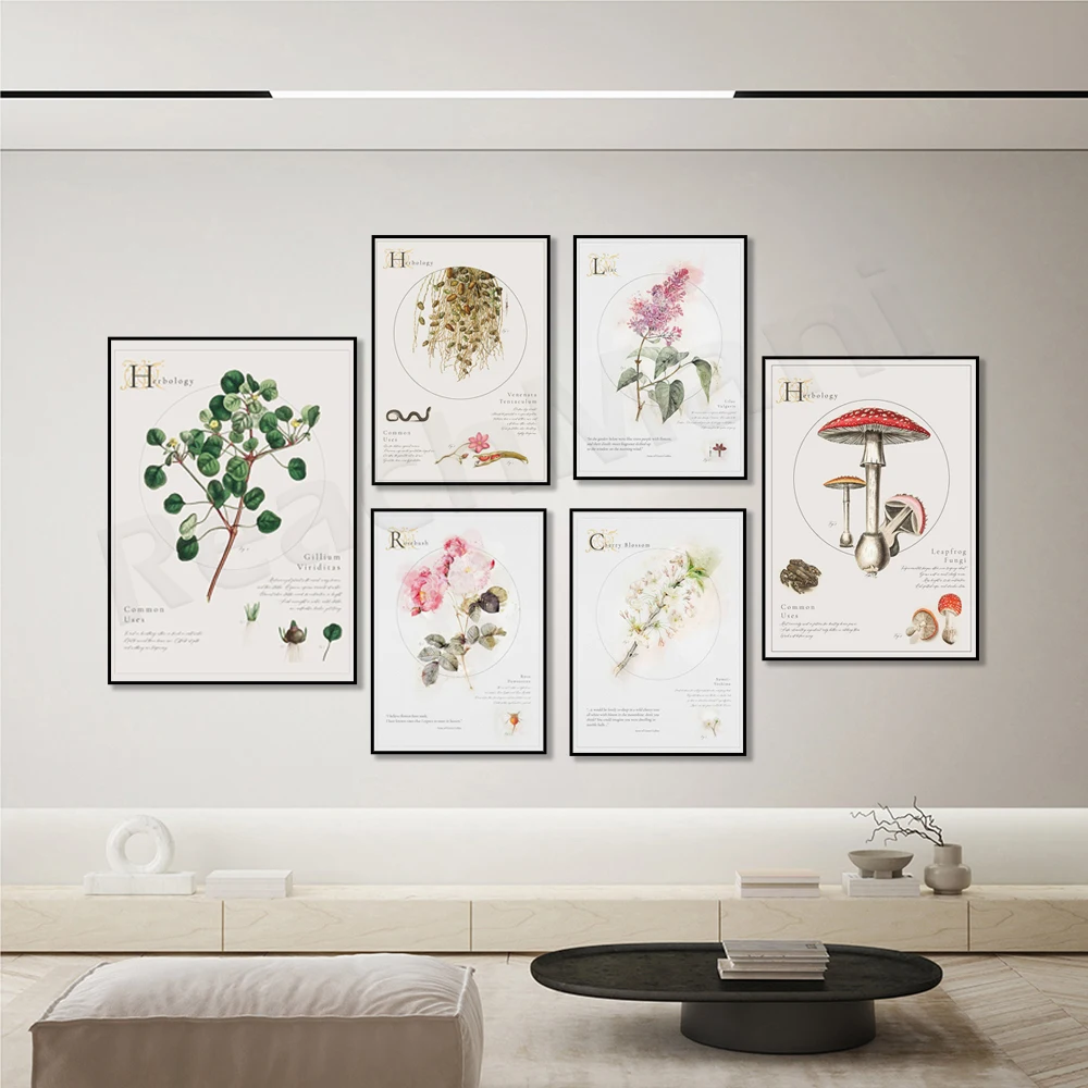 Arte Herbal, Padrões Florais Vintage, Pinturas Botânicas, Aquarelas Botânicas, Citações Literárias, Pôsteres Inspirados no Witcher