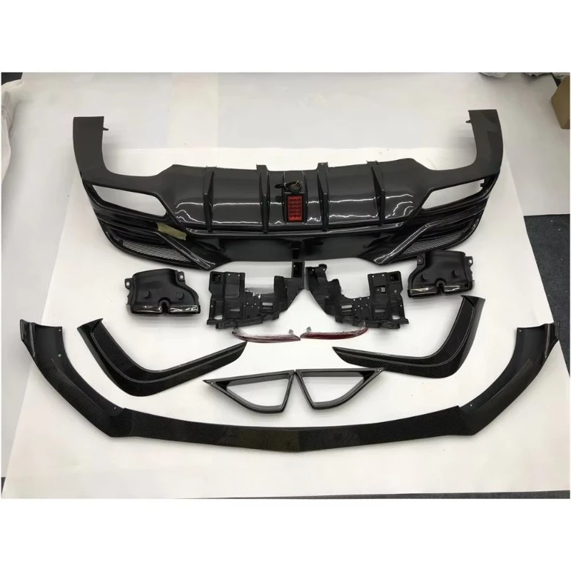 

GLE63 AMGCoupe W167 Body Kit Carbon Fiber Body Kit Front Lip Diffuser Spoiler