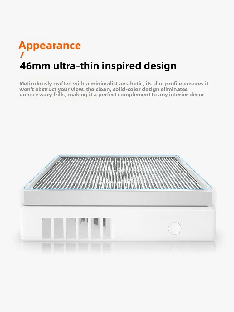 Dual‑Purpose Mini Air Purifier Device For Vehicle And Desktop Space Filter PM2.5 Formaldehyde Exhaust Smell