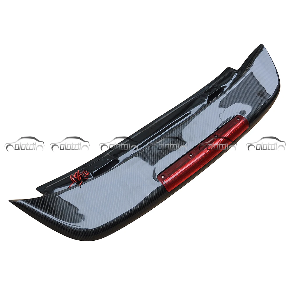 Spoon Style 1992-1995 Carbon Fiber Roof Spoiler Wing with LED for Honda CIVIC EG 3 Door OLOTDI view 4