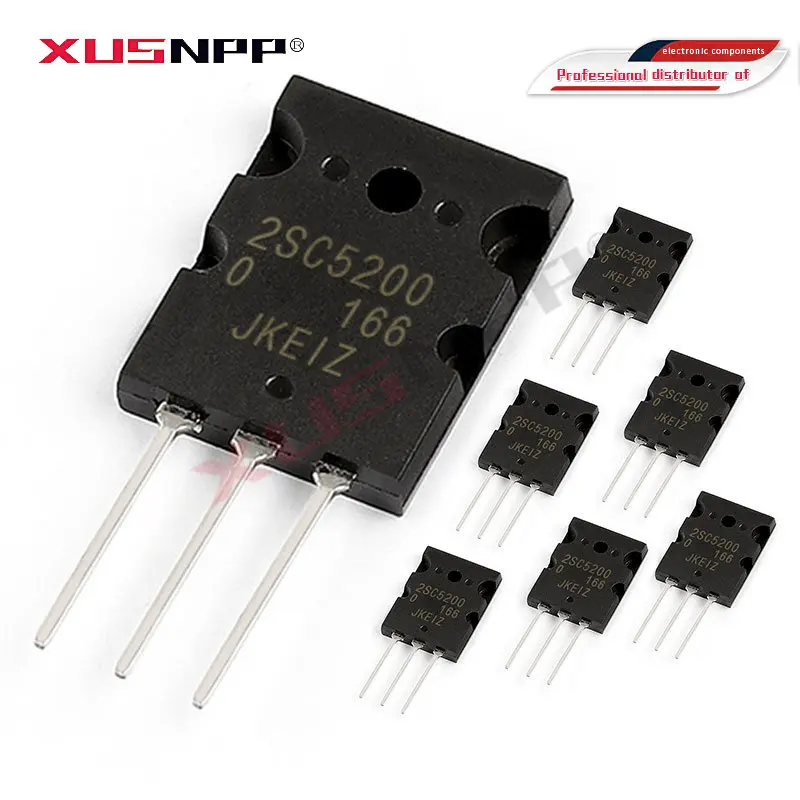 5PCS 2SC5200 TO-3P C5200 TO-3PL 5200 2SA1943 A1943 2SC5858 C5858 2SC5446 C5446 2SA1302 2SC3281 A1302 C3281 J6920 2SJ6920