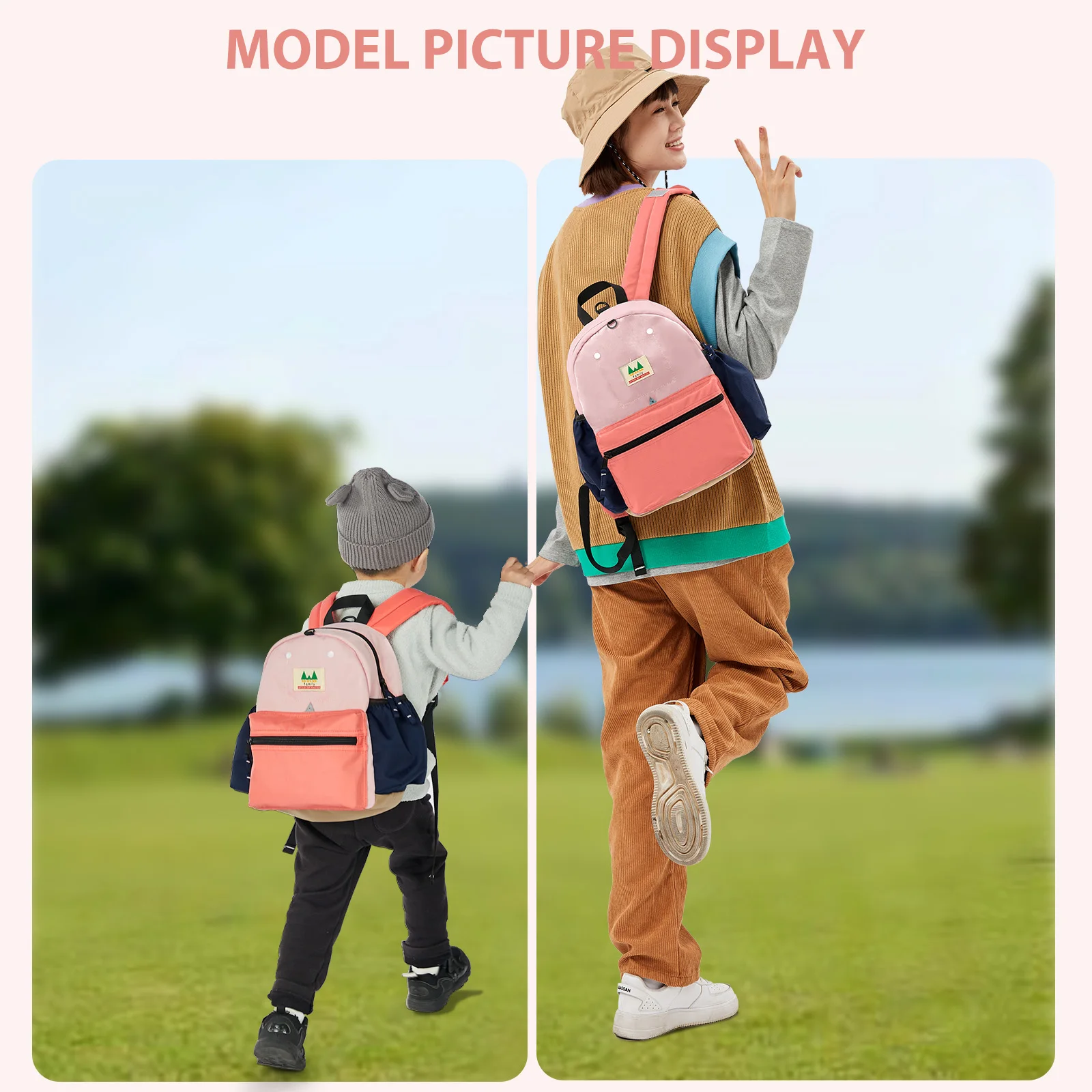 Children's Backpack Boys Girls Little Kids Backpack Bag Cute Cartoon Kindergarten Backpack 2-6 Years Old Kid Bookbag, School Bag view 6