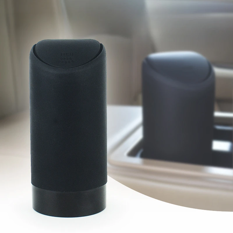 

Auto Car Garbage Can Car Trash Can Silicone Garbage Dust Case Holder Pressing Type Auto Organizer Storage Box