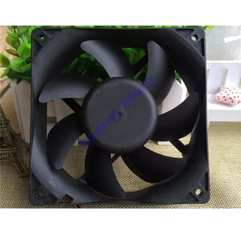 SUNON KDE1212PMV1 12CM 12038 DC12V 0.7A 8.4W Mute large air volume 4-wire fan 3000RPM 127CFM air blower