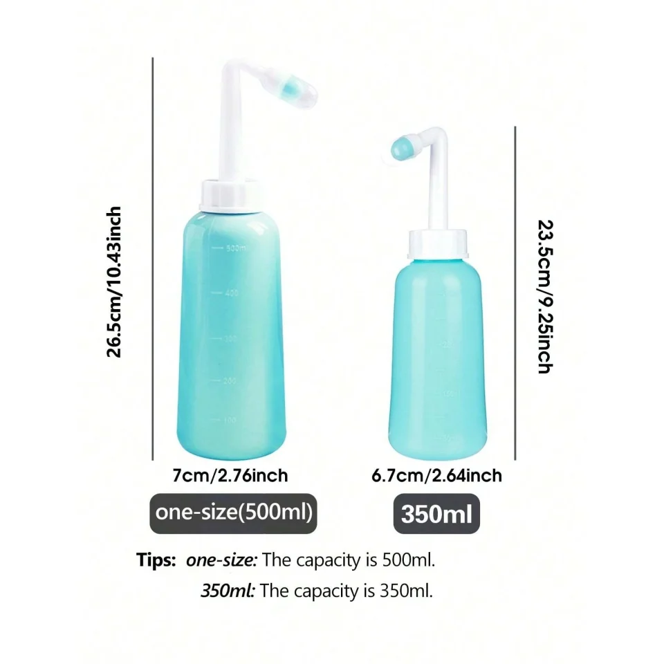 350/500 ミリリットル会陰灌漑スプレーボトルポータブルビデスプレー妊婦のプライベートパーツベビーバットシャワークリーニングツール