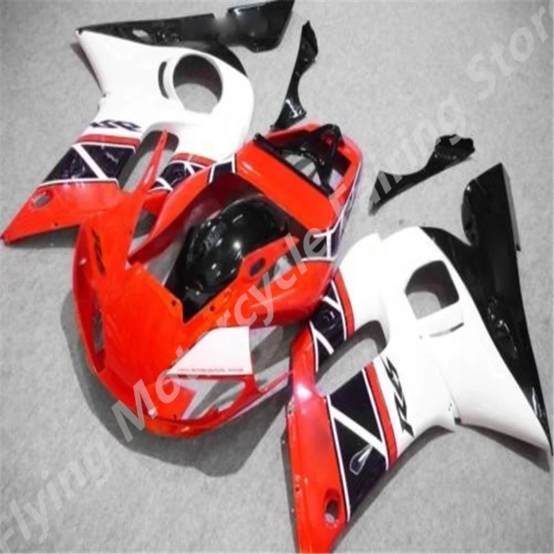 ABS Fairings  High Quality For YAMAHA YZFR6 YZF600  YZFR6 1998-2002 Injection Motorcycle Fairing Kit black red white