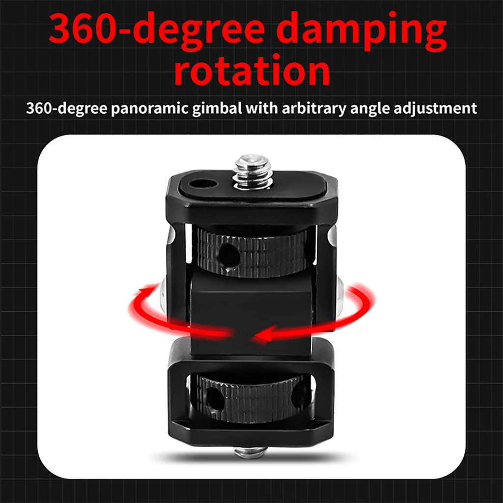 Monitor EVF Ständer Halter Kaltschuh Halterung für SLR Kamera Käfig Feld Monitor Mikrofon Blitzschuh Einstellbare Stabilisator Halterung – Detail 7