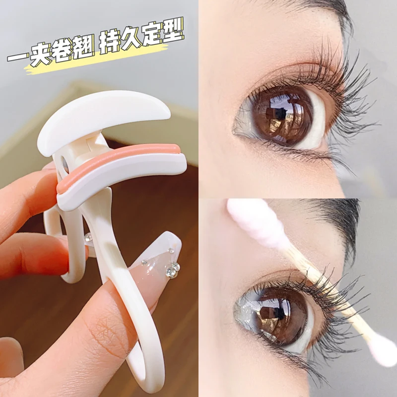 

Natural Lash Curler Lift Eyelash Accessories Tool Fit All Eyelash Shapes Long Lasting Curling Professional for Women Makeup