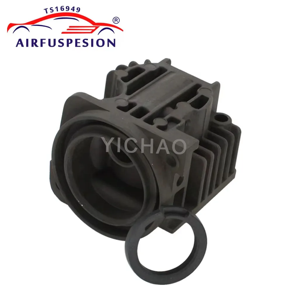 Air Suspension Compressor Pump Cylinder Head + Piston Ring For Touareg Cayenne Audi A6 C6 Q7 L322 4L0698007D 4L0698007A