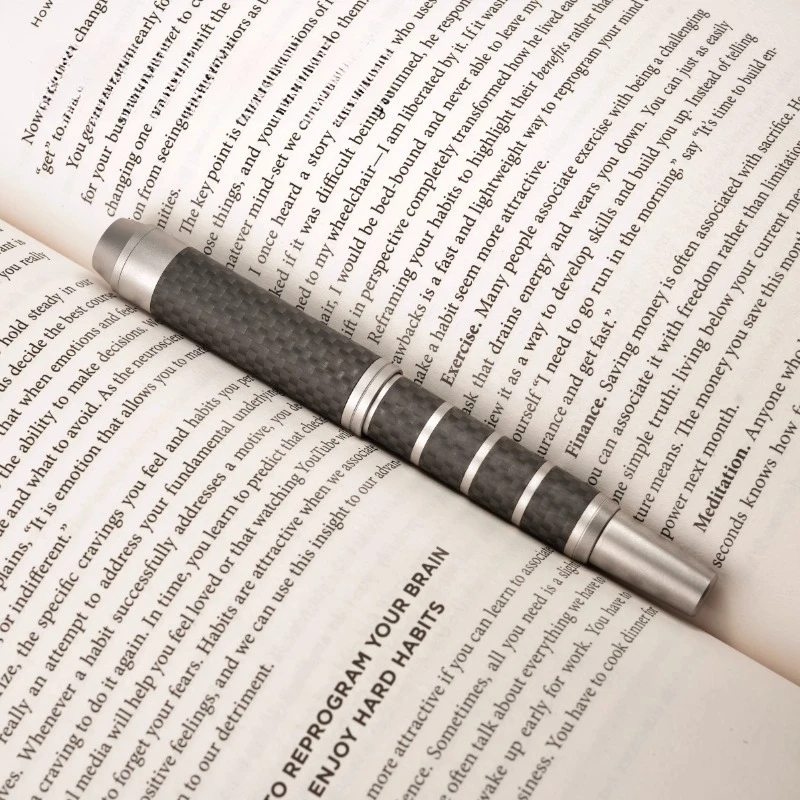 

Новая перьевая ручка Mannin X500 из углеродного волокна из нержавеющей стали EF/F/M, роскошная деловая офисная изысканная ручка для практики, подарок в стиле ретро