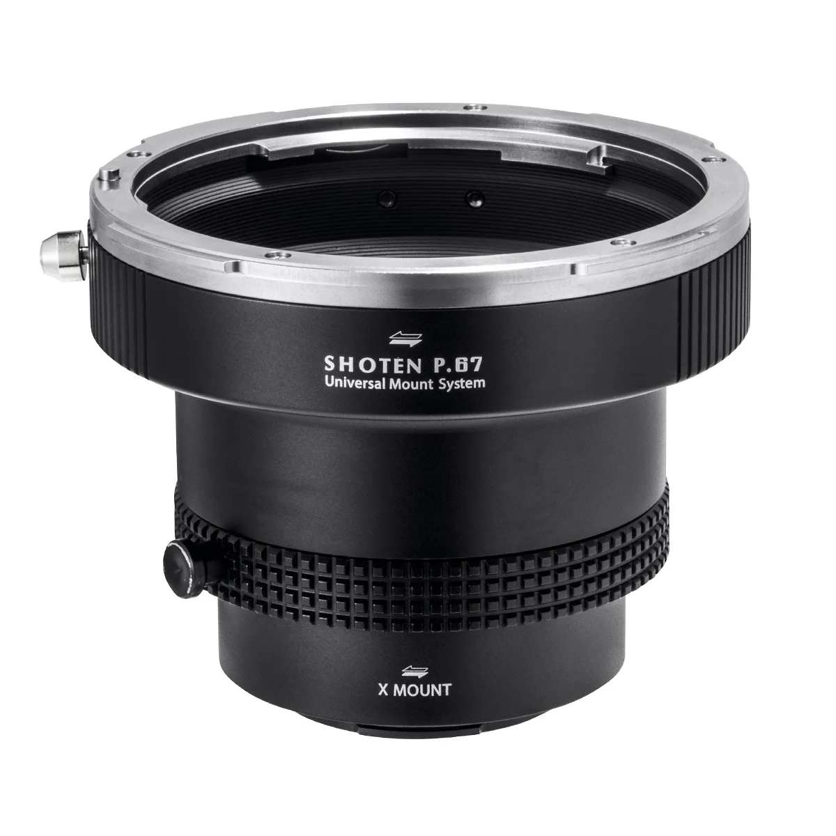 SHOTEN UMS P67 Lensadapter Universeel montagesysteem Pentax 67-vattinglens naar HasselBlad X1D X2D Fuji GFX 100II 50SII Sony E