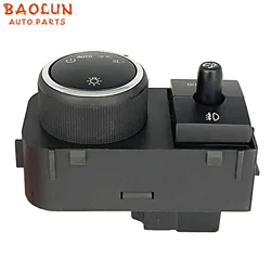 BAOLUN For 07-13 Chevrolet Silverado Suburban GMC Sierra Yukon Head Lamp Light Instrument Panel Dimmer Switch 25858705 15096895