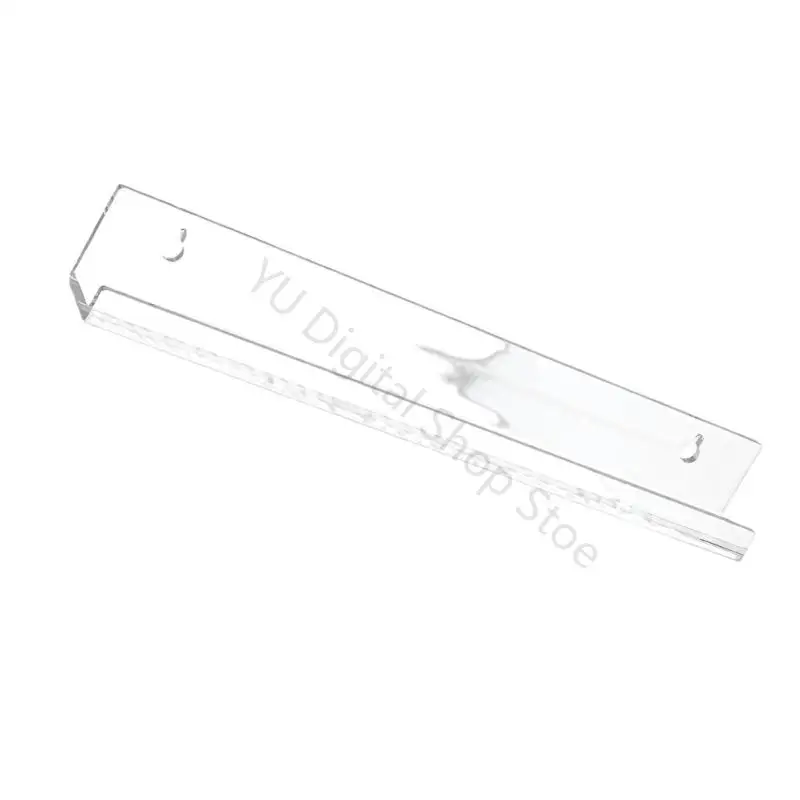 96BA Plattenregal-Set aus klarem Acryl, 4er-Pack wandmontierte Albumhalter mit glatten Oberflächen für sichtbare Cover-Kunst und – Detail 10