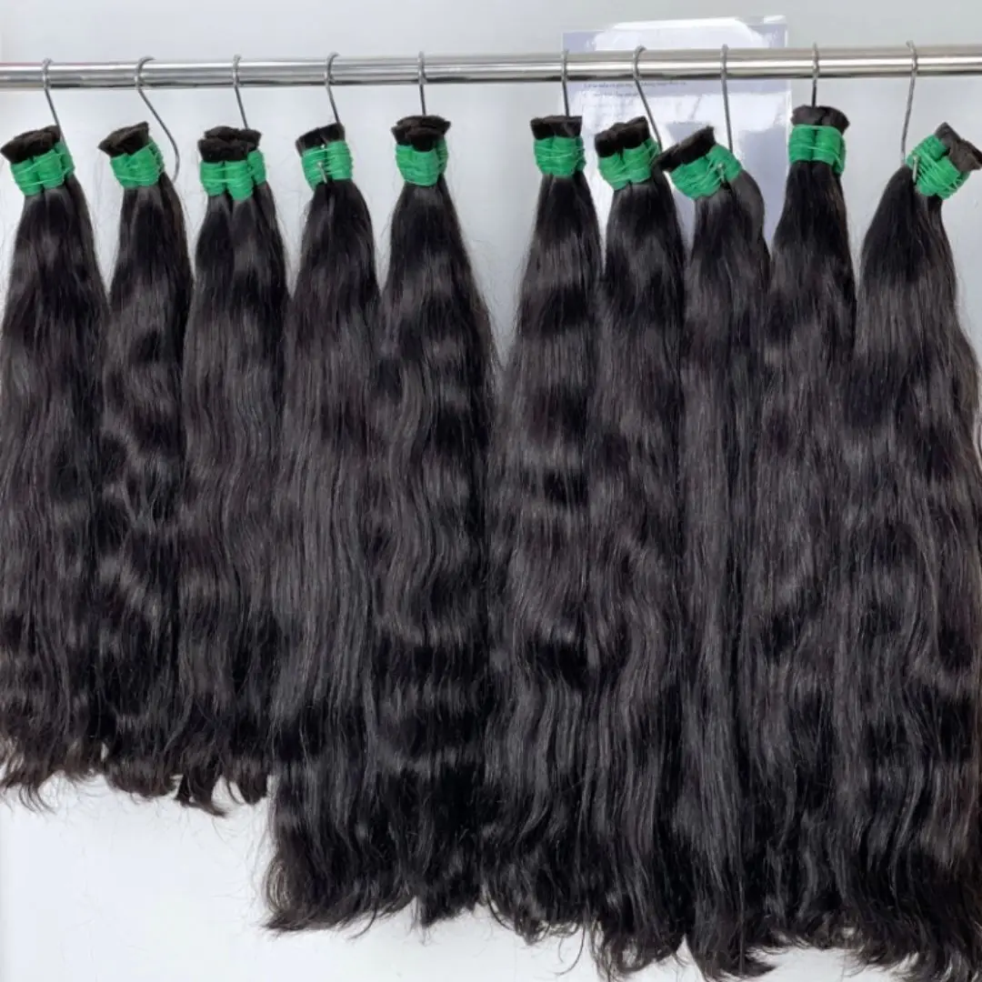 18 30Inch Deep Wave Virgin Human Hair Bulk for Braiding 100g  No Weft Natural Extensions for Women Boho Braids High Quality