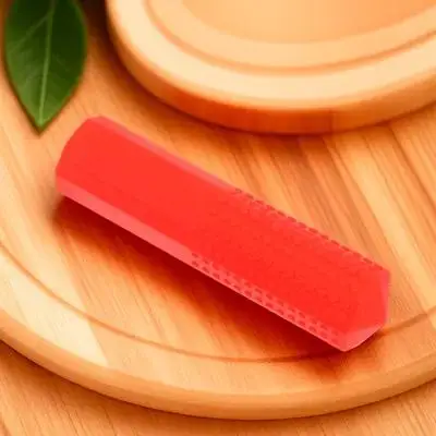 

Silicone Pencil Caps Chewable Eraser Toppers s Sensory Pen Tip Covers Soft Colorful Stationery Supplies Red